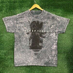 Sleep Token Take Me Back to Eden Heavy Metal Band Mineral Wash T-Shirt Large